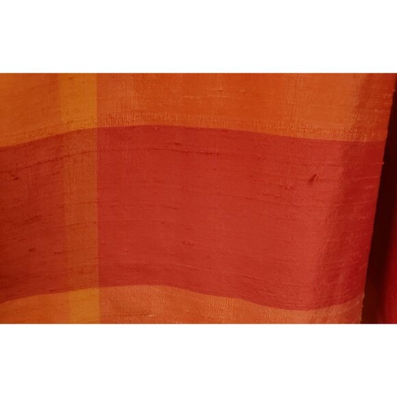 Vintage Avenue 100% Silk Striped Relaxed Fit Tunic Top Size 26/28 - Picture 11 of 11